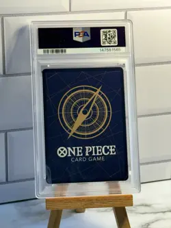 2025 ONE PIECE OP13 OP11-058 CARRYING ON HIS WILL MONKEY D LUFFY TR PSA 10 - Image 2