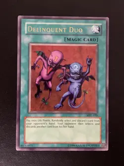 Yu-Gi-Oh! TCG Delinquent Duo Magic Ruler MRL-039 Unlimited Ultra Rare LP - Image 2