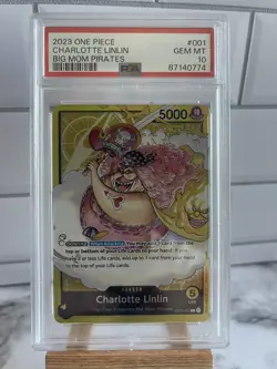 ONE PIECE 2023 Charlotte Linlin ST07-001 PSA 10 GEM MT - Image 1