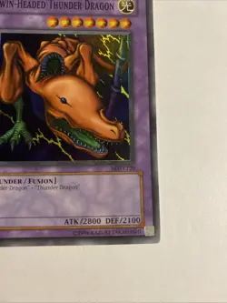 (YBL) Twin-Headed Thunder Dragon MRD-120 Metal Raiders-Unlimited Edition LP - Image 4