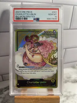 ONE PIECE 2023 Charlotte Linlin ST07-001 PSA 10 GEM MT - Image 1