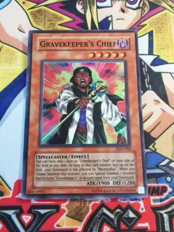 Gravekeeper's Chief pgd-065 Unltd Ed (MINT) Super Rare Yu-Gi-Oh! - Image 1