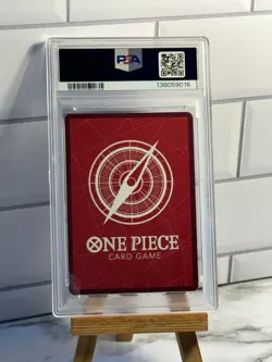 2025 One Piece TCG Monkey.D.Luffy ST26 OP09-061 Leader FOIL PSA 10 - Image 2