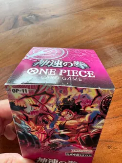 ONE PIECE TCG OP-11 A Fist of Divine Booster Box Japanese Sealed Bandai 24 Pack - Image 2