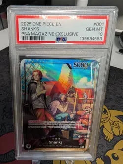 Boa Hancock 038 & Shanks 001 PSA Magazine One Piece - PSA 10 Sequential Set! - Image 4