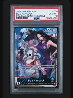 Boa Hancock 038 & Shanks 001 PSA Magazine One Piece - PSA 10 Sequential Set! - Image 5