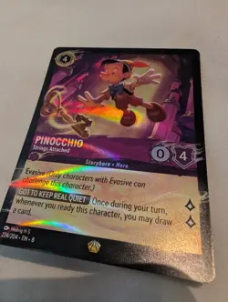 Pinocchio - Strings Attached Foil - Disney Lorcana 8JAF - Image 1