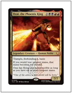 1x Ozai, the Phoenix King, Avatar, Magic MTG NM - Image 1