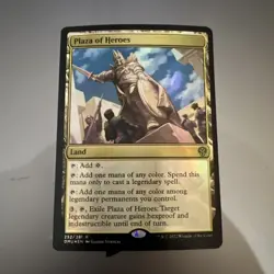 Plaza of Heroes Dominaria United Foil - Image 1