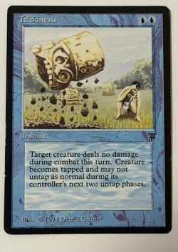 MTG Telekinesis Legends English "Vintage" - Image 1