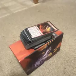 Wizards of the Coast Magic: The Gathering Mixed Card Lot with Storage Box - Image 1
