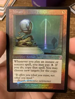 Mirari Retro Frame Foil NM MTG Time Spiral Magic the Gathering - Image 1