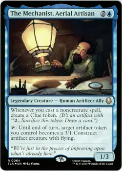 The Mechanist, Aerial Artisan (Foil) 0064 Avatar: The Last Airbender TLA MTG NM - Image 1