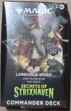 MTG Lorehold Spirit Commander Deck Sealed Strixhaven RW Graveyard Theme - Image 1