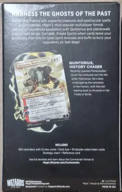 MTG Lorehold Spirit Commander Deck Sealed Strixhaven RW Graveyard Theme - Image 2