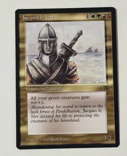 Jacques le Vert legends Mtg Magic The Gathering Card - Image 1