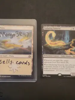 MTG Enduring Tenacity EX/NM Duskmourn: House of Horror - Image 3