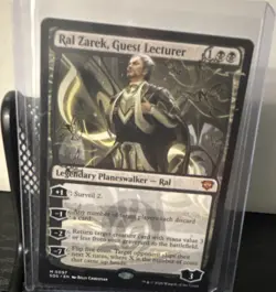 Wizards of the Coast MTG Ral Zarek, Guest Lecturer #M0097 SOS-EN - Image 1