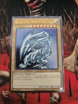 Yu-Gi-Oh OTS Tournament Pack 28 OP28-EN001 Blue-Eyes White Dragon Ultimate Rare - Image 2