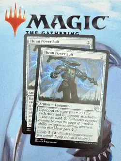 1x Thran Power Suit The Brothers' War Regular Equipment Artifact MTG Commander - Image 1