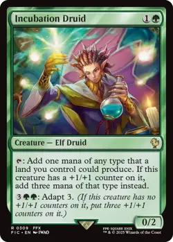 Incubation Druid 309 Commander: FINAL FANTASY NM EN - Image 1
