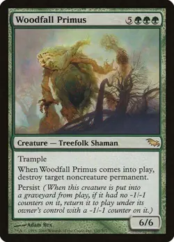 Magic The Gathering MTG WOODFALL PRIMUS Shadowmoor NM Near Mint - Image 1