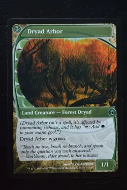 Magic The Gathering MTG DRYAD ARBOR Time Spiral Remastered NM Near Mint - Image 1
