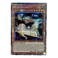 YuGiOh! Retaliating “C” (Starlight) MP25-EN027 1st Near Mint 2025 Mega Pack - Image 1