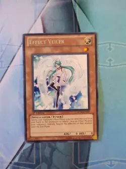 Yu-Gi-Oh! Effect Veiler DP10-EN007 Rare Unlimited Near Mint - Image 1