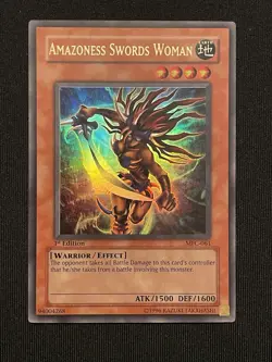 Amazoness Swords Woman MFC-061 1st Ed Holo Rare Yu-Gi-Oh! - Image 1