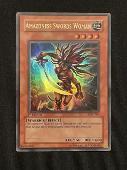 Amazoness Swords Woman MFC-061 1st Ed Holo Rare Yu-Gi-Oh! - Image 5