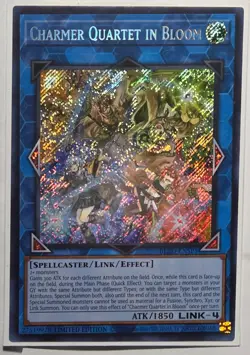 BLZD-ENSP1 - Charmer Quarter in Bloom Secret Rare Yu-Gi-Oh! Prerelease Promo - Image 1