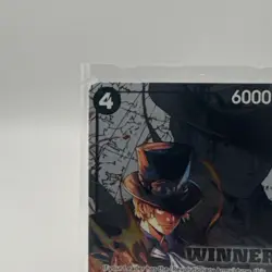 Bandai One Piece CCG Sabo P-105 Winner Promo Foil 6000 Power 4 Cost - Image 2