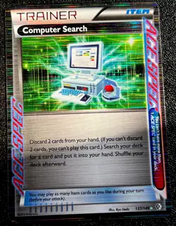 Computer Search 137/149 MP Holo Rare Boundaries Crossed Pokemon Card! - Image 1