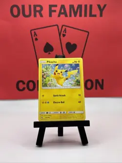 Pikachu 19/68 Hidden Fates Regular Common Pokemon Card NM - Image 1
