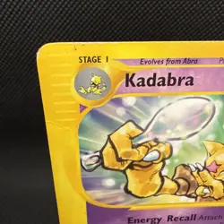 Pokemon Kadabra TCG Expedition Card 84/165 Regular Uncommon - Image 2