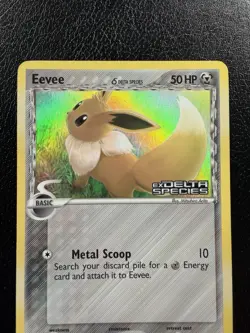 Pokemon TCG Eevee 68/113 Delta Species Reverse Holo Stamped MP - Image 2