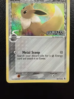 Pokemon TCG Eevee 68/113 Delta Species Reverse Holo Stamped MP - Image 3