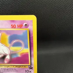 POKEMON TCG MEW #8 BLACK STAR PROMO RARE WoTC POKEMON CARD NEAR MINT (NM) - Image 4