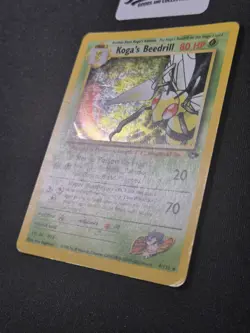 Koga's Beedrill 9/132 Gym Challenge Holo Rare 2000 80 HP English WOTC - Image 3