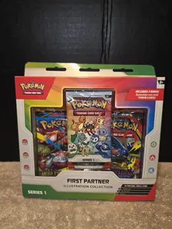 Pokemon Ascended Heroes First Partner Deluxe Pin Collection Sealed New - Image 1