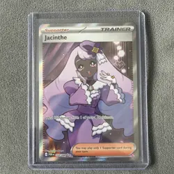 Pokemon TCG Jacinthe 110/088 Full Art Trainer Perfect Order NM/M 💎 - Image 2