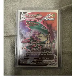 Pokemon TCG Rayquaza VMAX (Full Art Ultra Rare Holo) TG20/TG30 Silver Tempest - Image 1