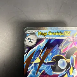 Pokemon TCG Mega Greninja ex - 022/086 - ME04: Chaos Rising (CRI) - Image 2