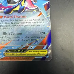 Pokemon TCG Mega Greninja ex - 022/086 - ME04: Chaos Rising (CRI) - Image 5