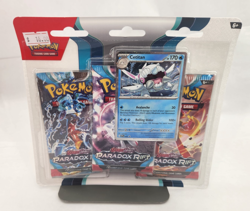 Pokemon Scarlet & Violet Paradox Rift 3 Pack Blister Cetitan | NEW - Image 1