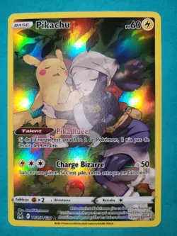 Carte Pokemon Pikachu TG05/TG30 + Dexoxy Vstar Gg46 + Lucario Promo Scellee - Image 2