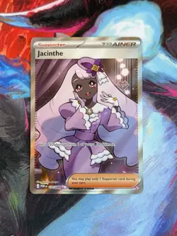 Jacinthe 110/088 Full Art Trainer Pokemon Perfect Order PACK FRESH MINT - Image 1