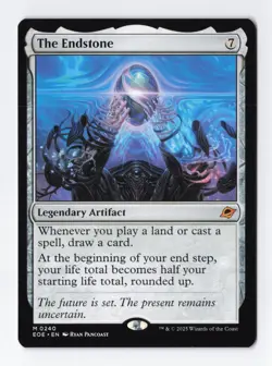 The Endstone Regular Mythic Edge of Eternities MTG Card NM - Image 1