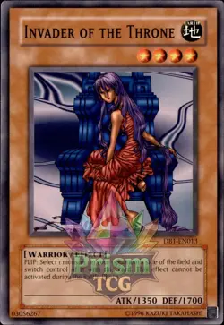 Invader of the Throne DB1-EN013 Yugioh - Image 1